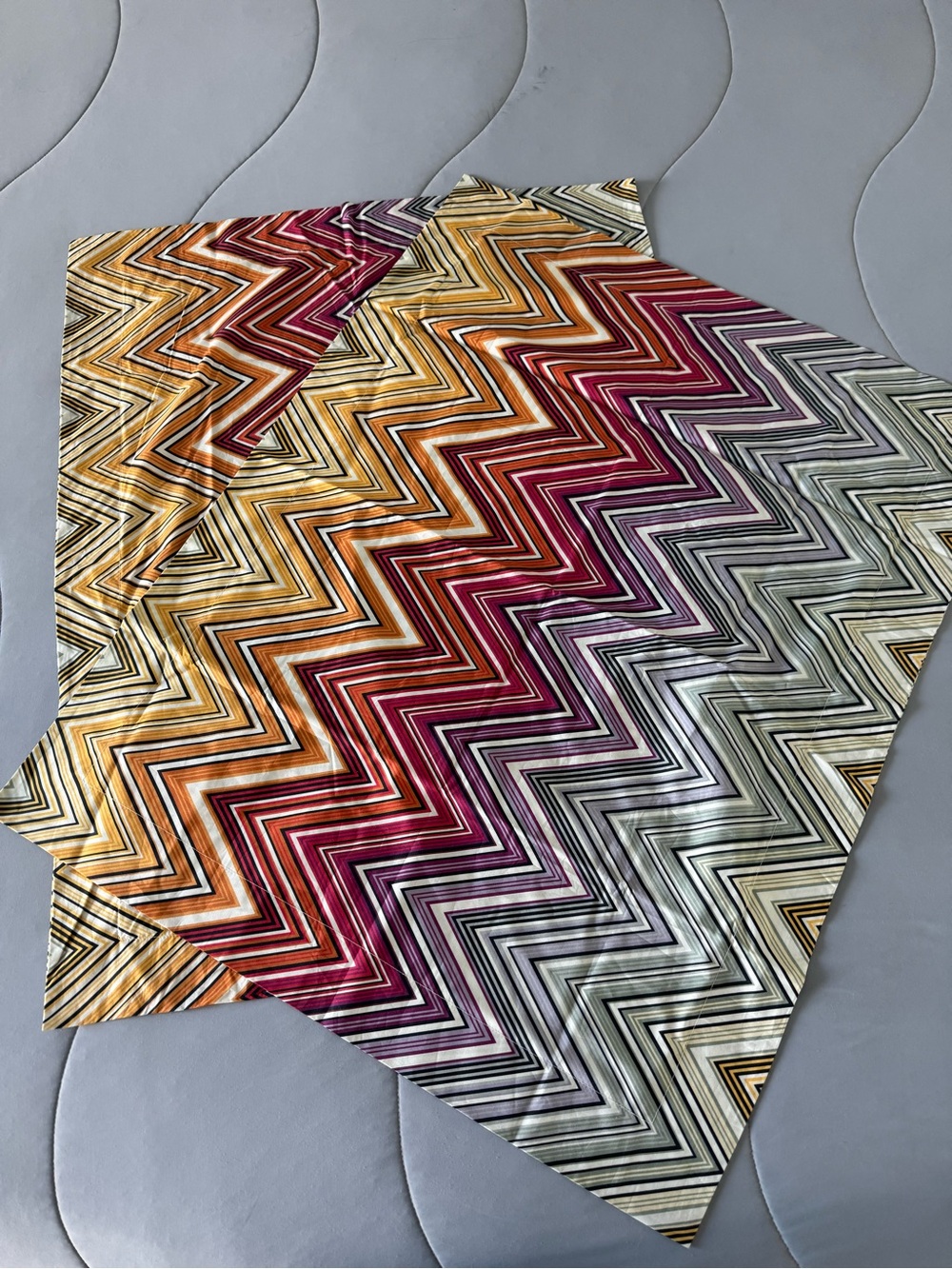 Missoni Home Trevor 159 pillow shams (2) new from set, never used